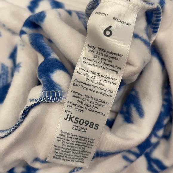 NWT Carter’s Fleece Footed Pajamas - Picture 5 of 11